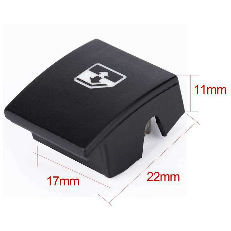 4X(2Pcs Electric Window Switch Button Cover 13228881 for VAUXHALL OPEL ASTRU6D4)