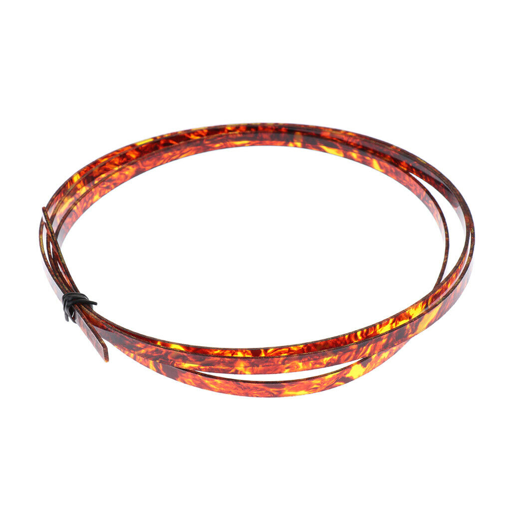 Celluloid Guitar Binding Inlay Purfling Strip for Luthier 1620x6x1.5mm