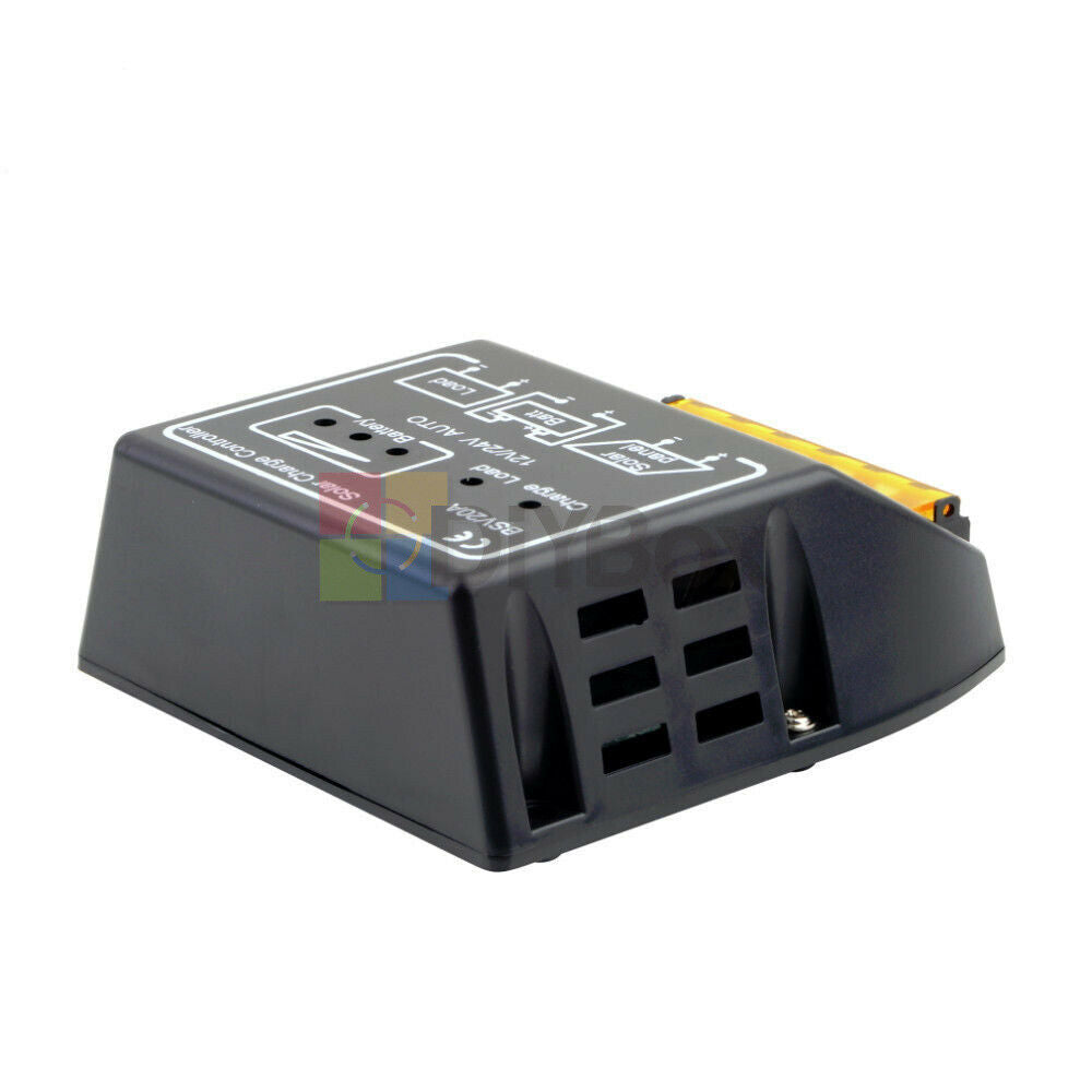 20A Solar Panel Charge Controller Battery Regulator 12V/24V Safe Protection