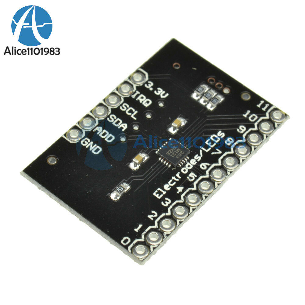 New MPR121 Breakout V12 Capacitive Touch Sensor Controller Module I2C keyboard