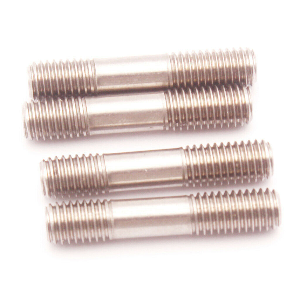 4Set Stainless Steel 304 M8X1.25 Stud Flange Nuts Kit For T25 T28 Turbo