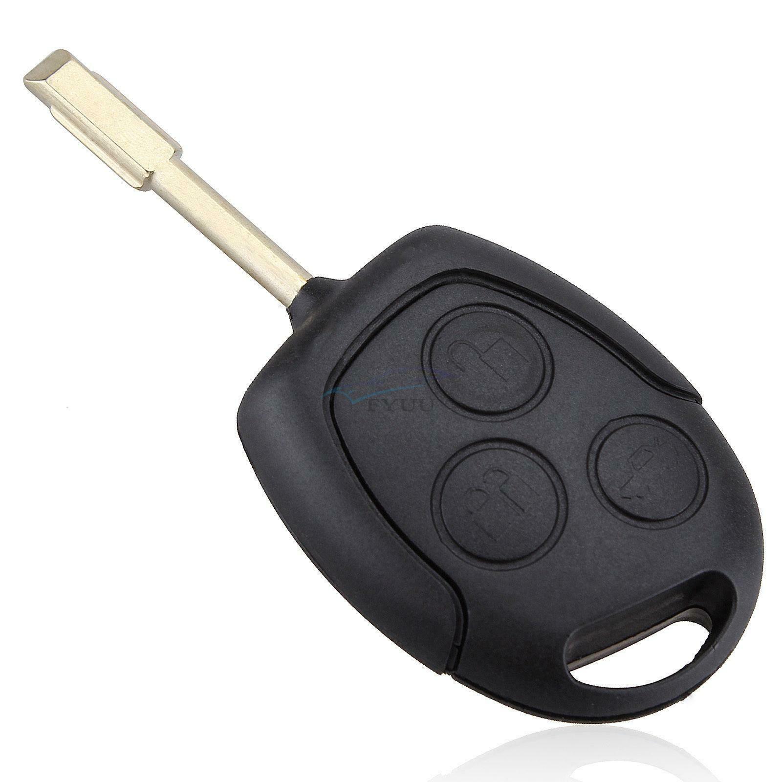 1 × 3-Button ABS And Metal Car Key Shell Case For Ford Focus Mondeo Broken Case