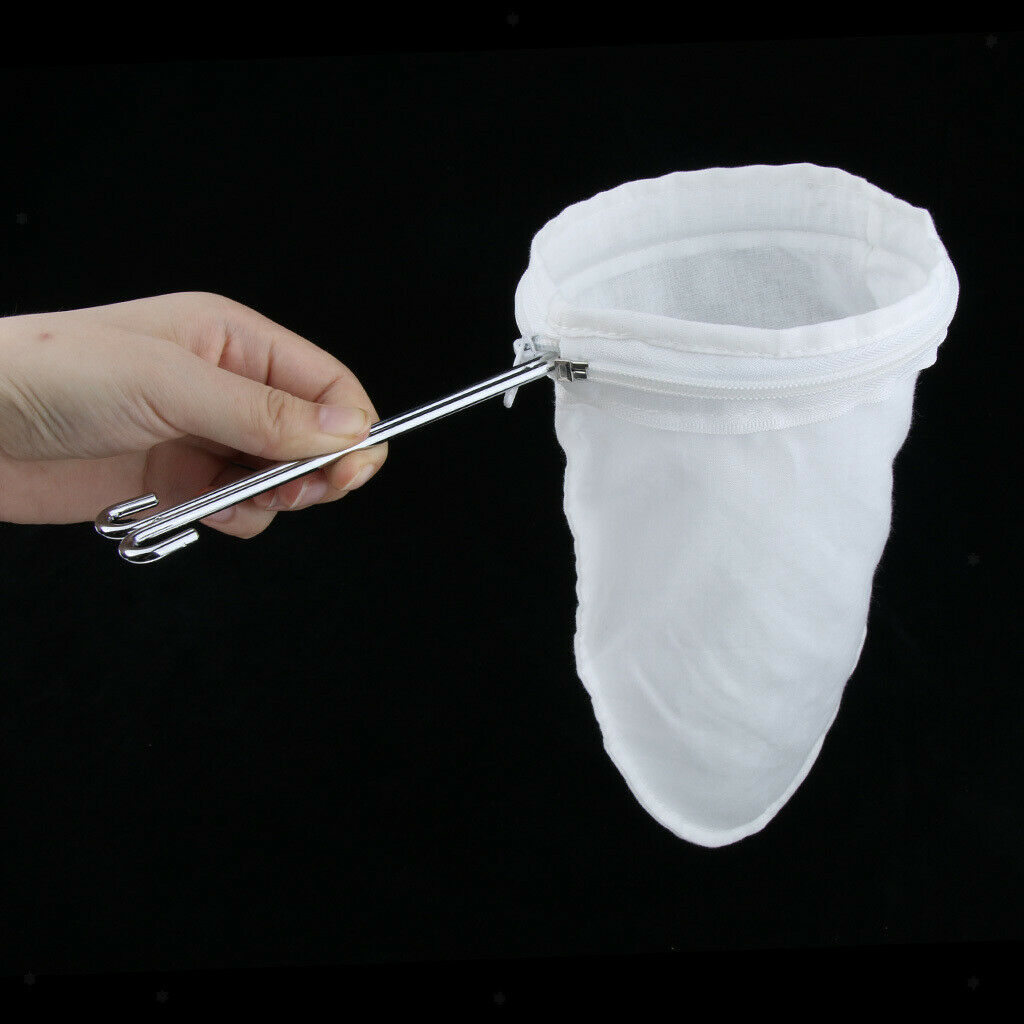 Nut Milk Bag - Big (5x10 Inches) Reusable Nuts Filter &  Celery Juice Food