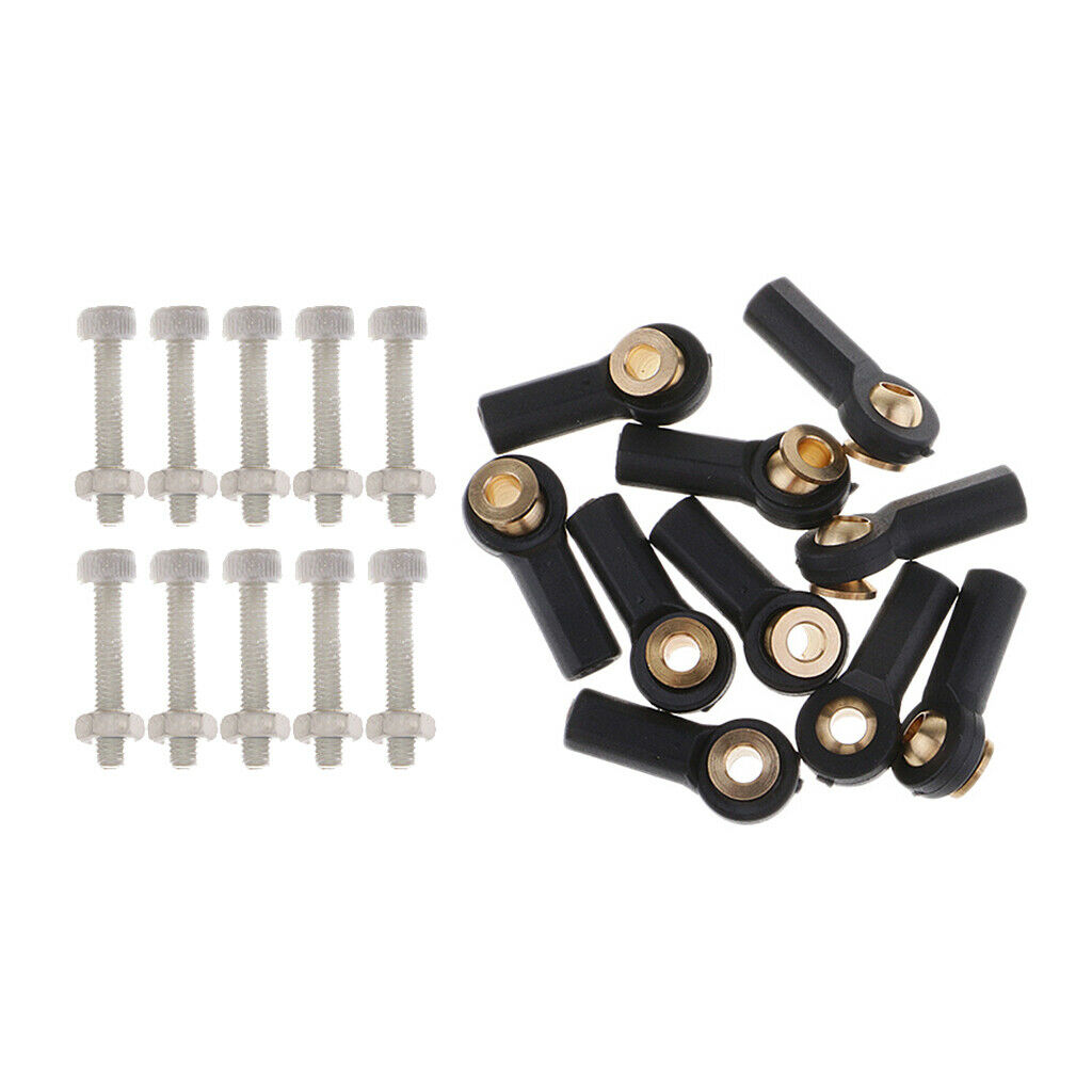 10 pcs. M3 ball head ball joint ball heads 20mm DIY for 1: 8 1:10 RC crawlers