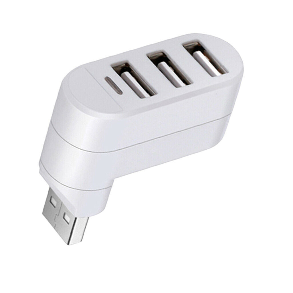 Maikou Rotatable High   Ports USB 3.0 Hub + 2 USB 2.0 Adapter Splitter