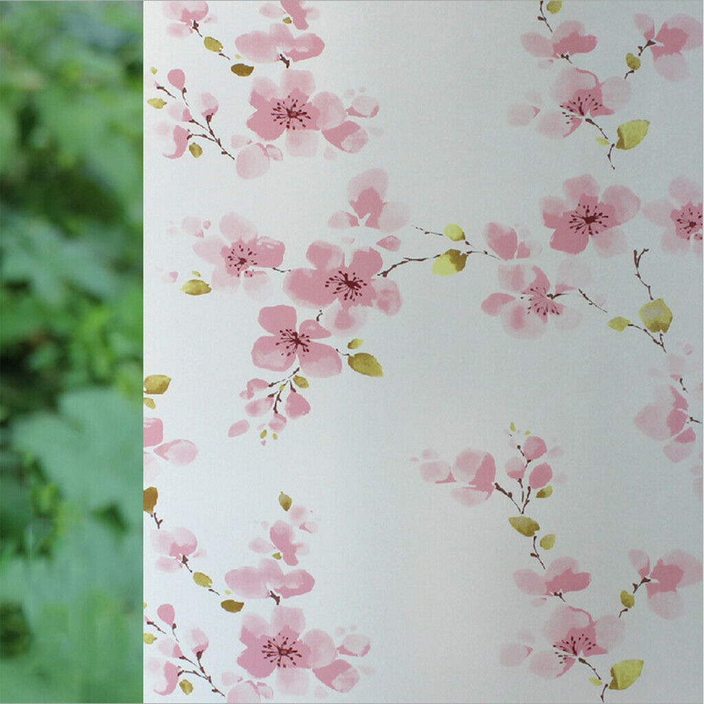 Self Adhesive 45X200cm Frosted Window Film For UV Rejection  Style 3
