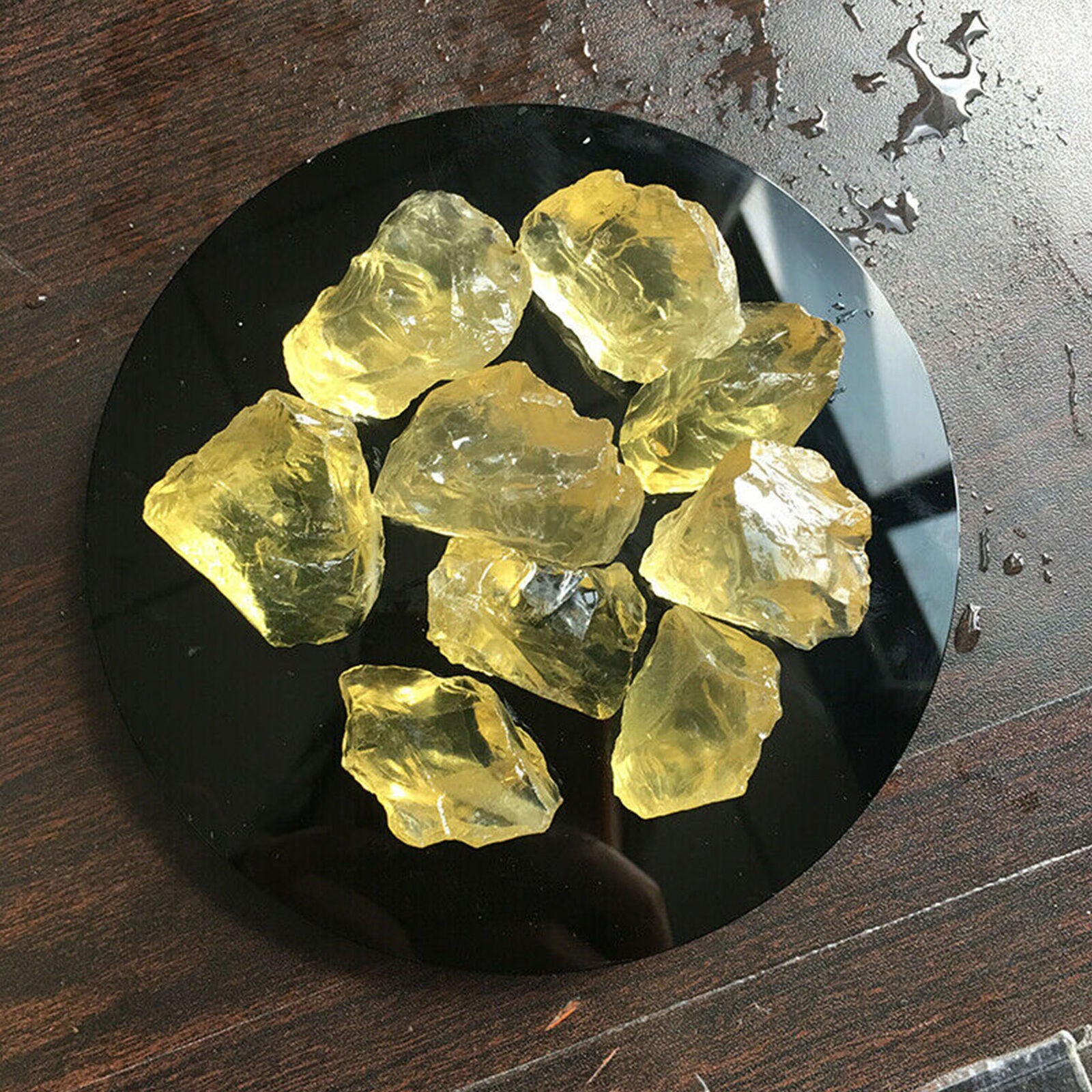 100g 0.22 lb Natural Raw Rough Yellow Citrine Crystal Stone Quartz Lots