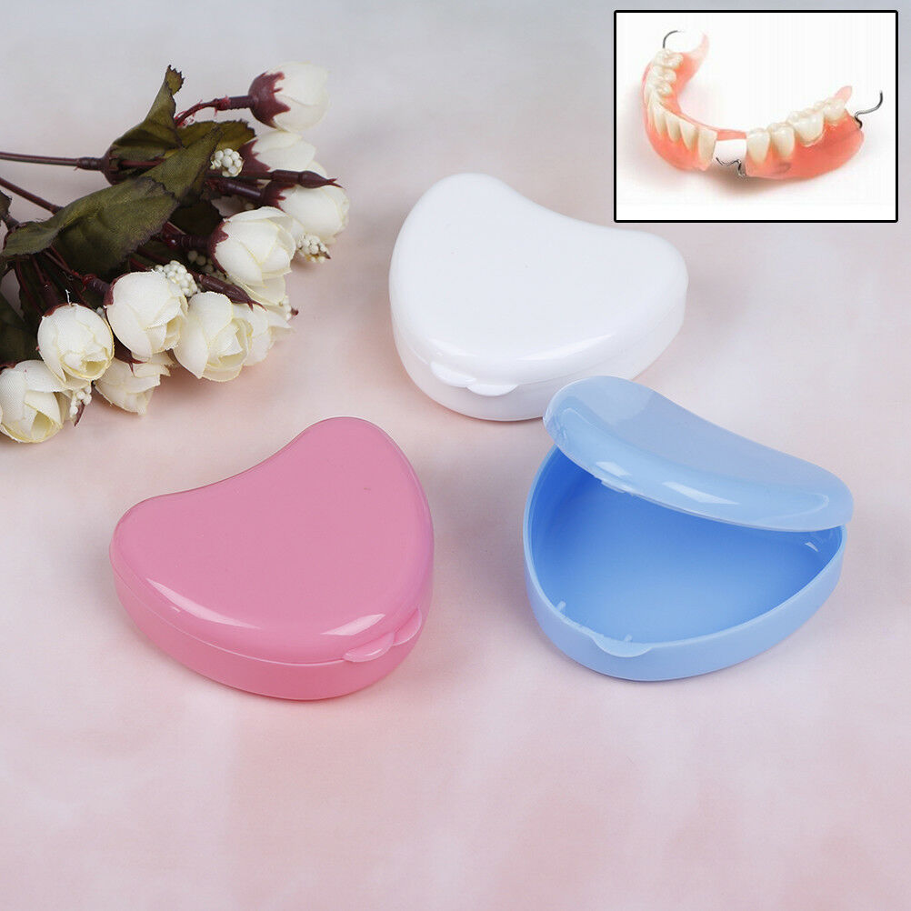 Dental orthodontic retainer box case for denture teeth mouth guard storag.l8