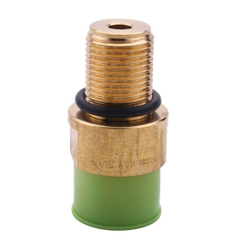 M18X1.5 Thread Tank Maker Valve Adapter Refill Co2 Pin Replacement 150Bar Tr21Q1