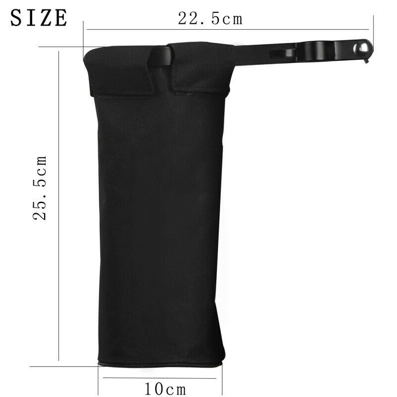 Drumstick Bag Drum Stick Holder Adjustable Oxford Fabric Aluminum Alloy ClamBDA