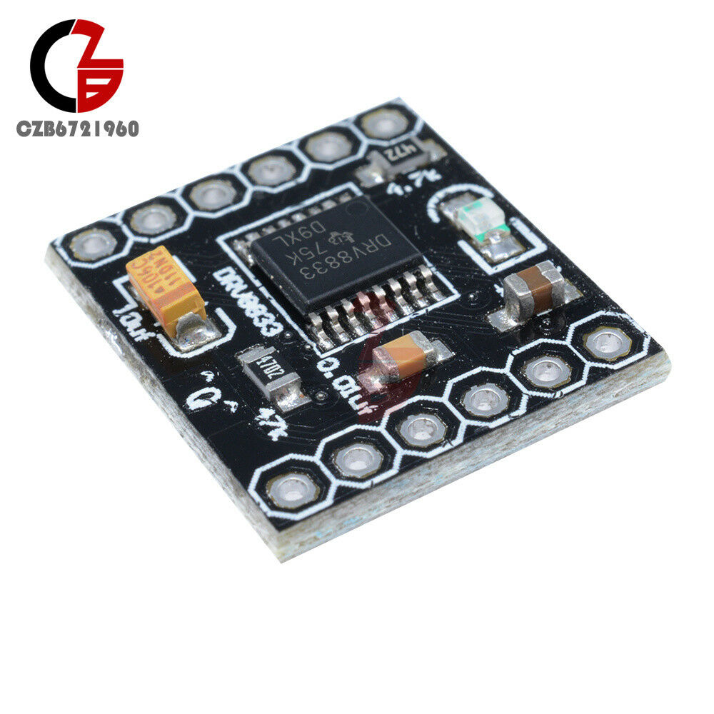 2PCS DRV8833 2 Channel DC Motor Driver Module Board 1.5A 3V-10V for Arduino