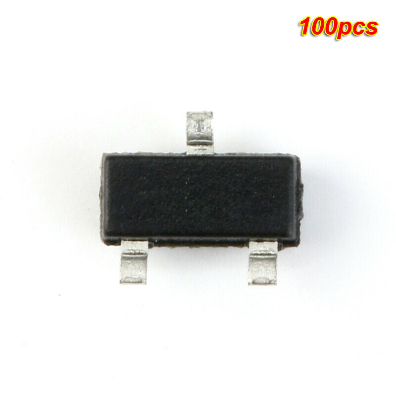 100pcs SMD 2N7002 SOT-23 MOSFET Field effect Transistor semiconductor