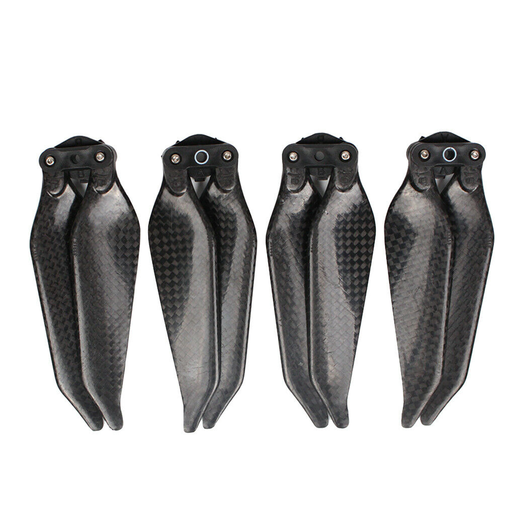 4 Pieces Foldable Quick Release Low Noise Paddles  Response Carbon Fiber
