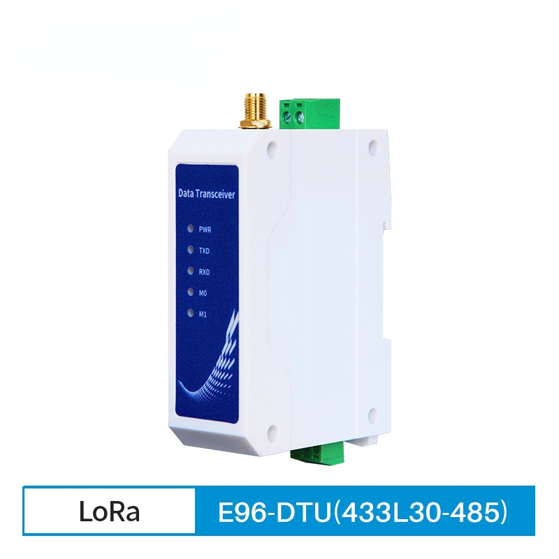 LoRa RS485 Modem Wireless Radio Station 433Mhz 30dbm Long Range Anti- Modbus