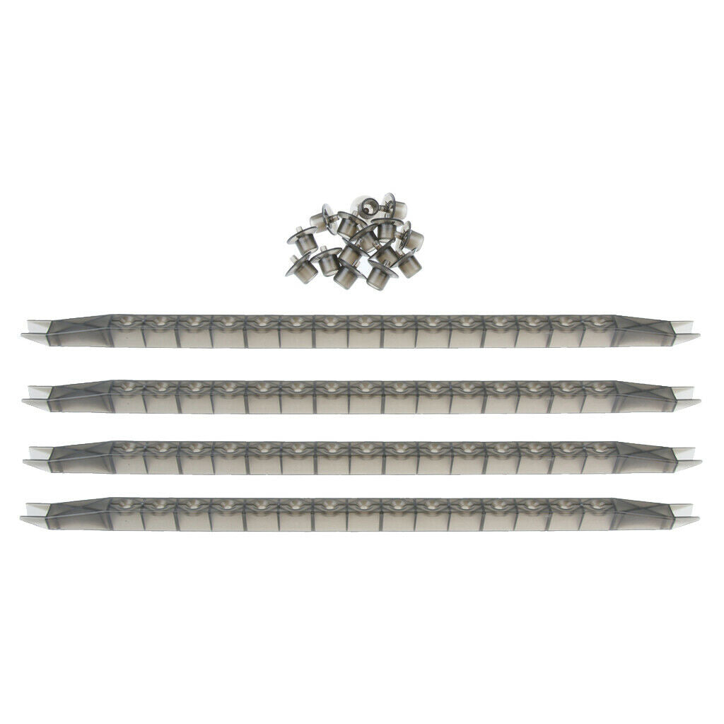4pcs  Bar Frame Comb with 50pcs Plastic Queen Bee Incubation Cell Cups