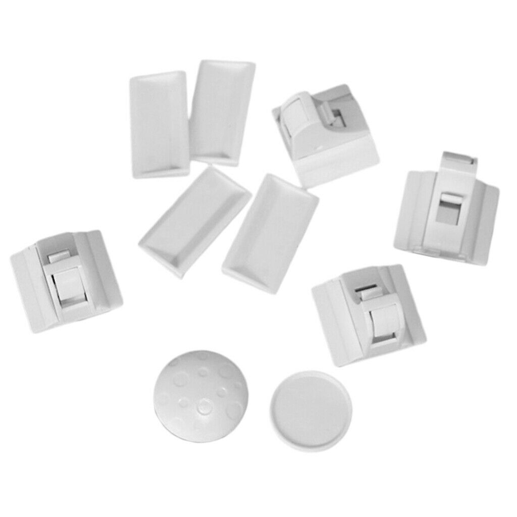 4x Baby Kids Safety Hidden Magnetic Cabinet Locks Drawer Lock for Cabinet