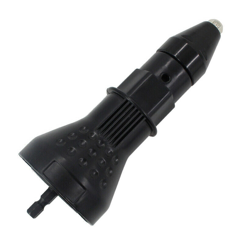 Rivet Gun Adaptor Cordless Drill Electric Nut Riveting Riveter Insert Tool Solid