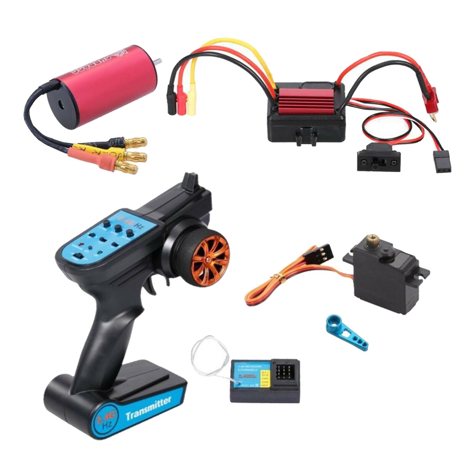 RC Car Receiver 2.4G Remote Controller Servo Rocker for WLtoys A959 A979