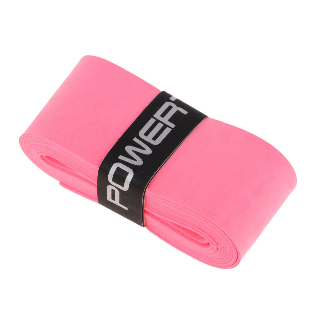 6 Pieces Tennis Badminton Squash Racket Grip Overgrip Tape Pink