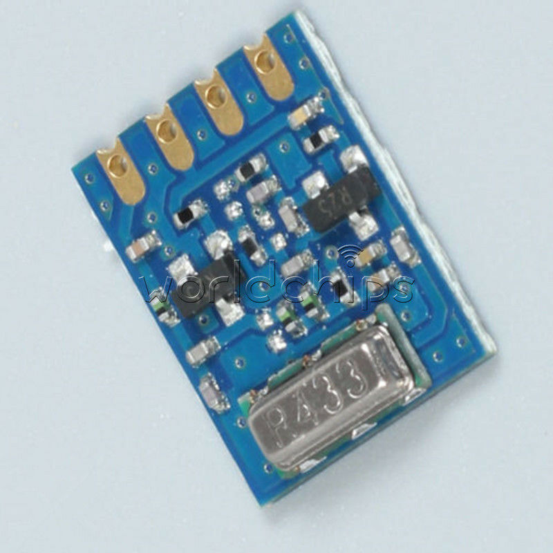 500mW High-power 433MHz ASK Wireless Transmitter 1.3V-9.0V Switch/Remote/Alarm