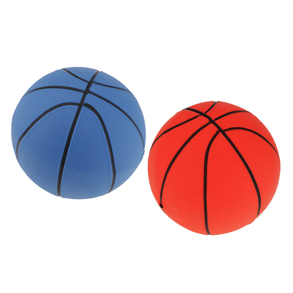 Pack of 2, 8.5-inch Kids Mini Inflatable Basketball Outdoor Sports Toys for