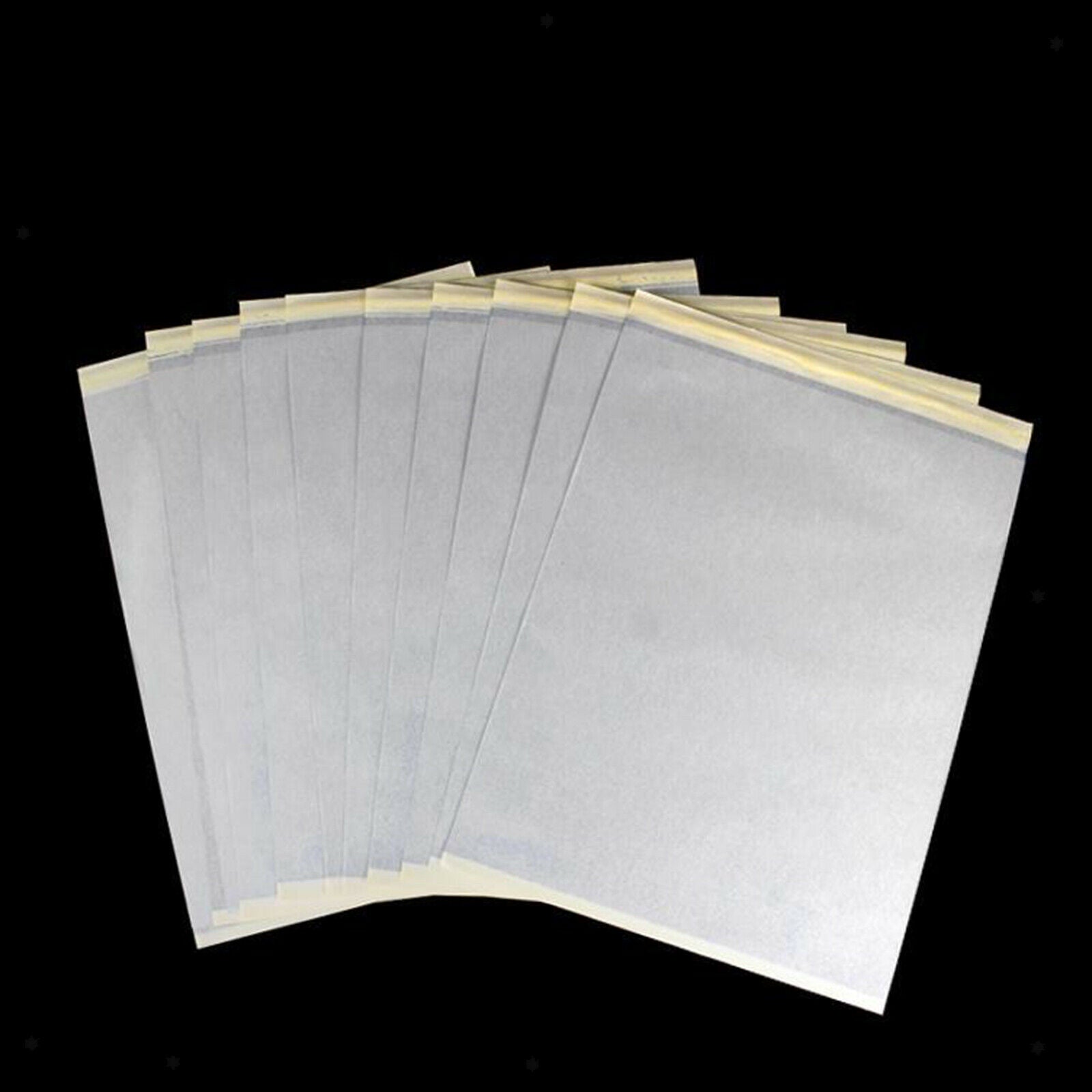 Premium 100pcs Tattoo Transfer Paper Thermal Carbon Tracing Paper Copier Kit