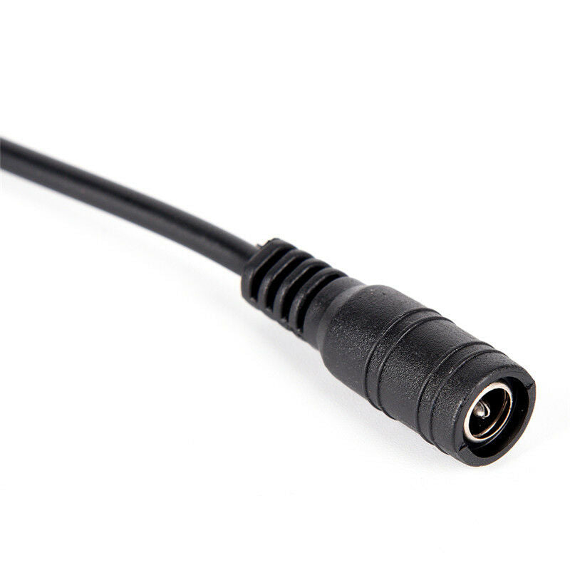5pair Security 5.5x2.1mm Male+Female DC Power Socket Plug Connector Cable .l8