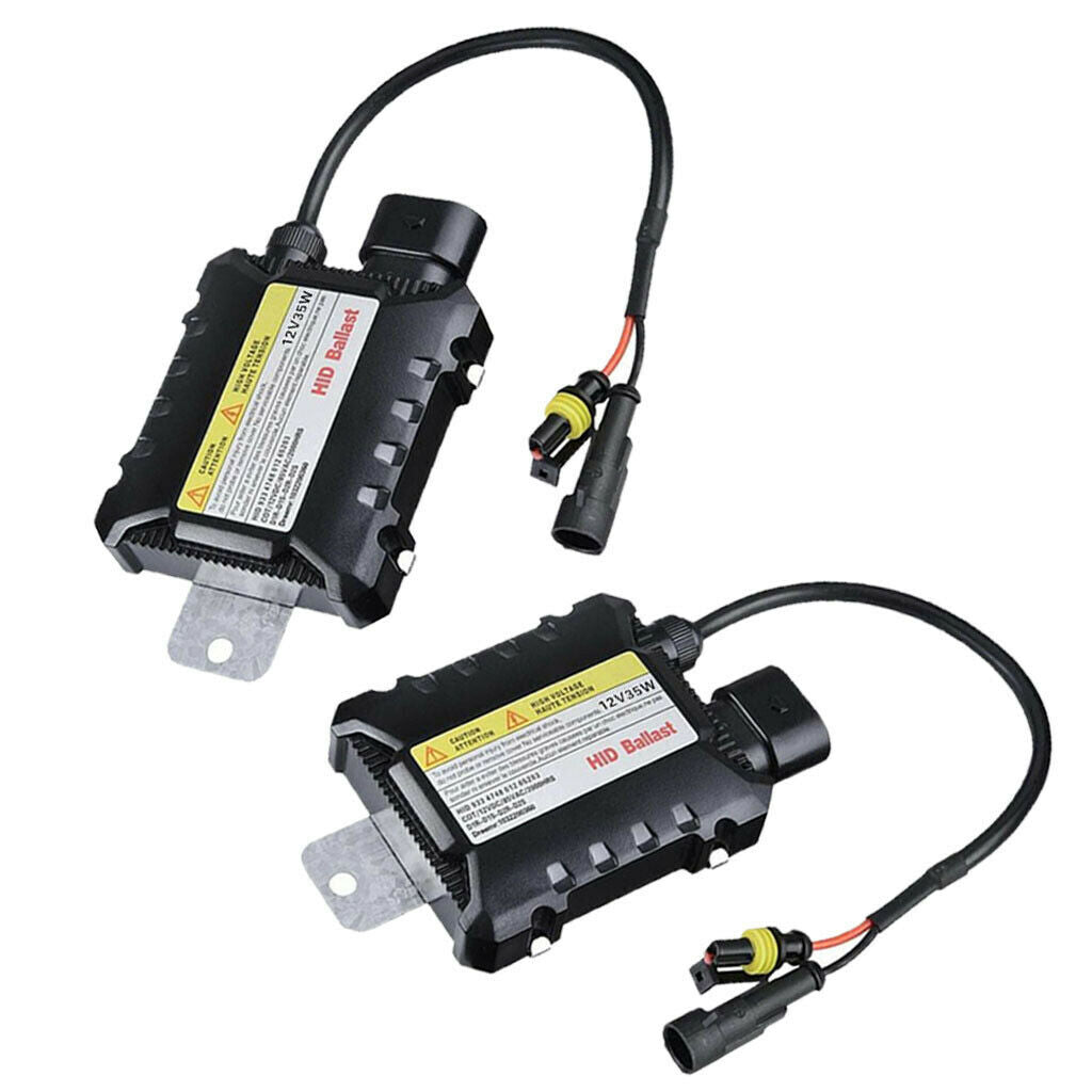 2x  35W  HID Headlight Ballast Control Unit Replace for Car Xenon Lamp Bulb