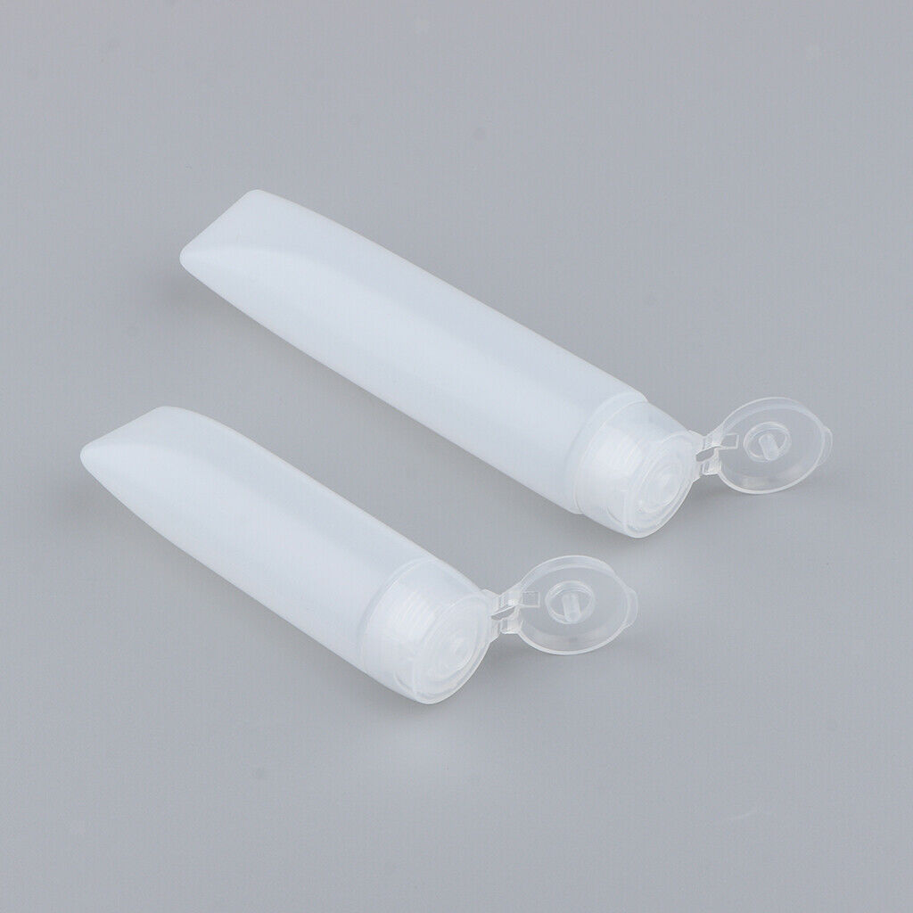 Lotion Bottles, Empty Squeeze Bottle,10 pcs Empty Refillable Travel Plastic Flip
