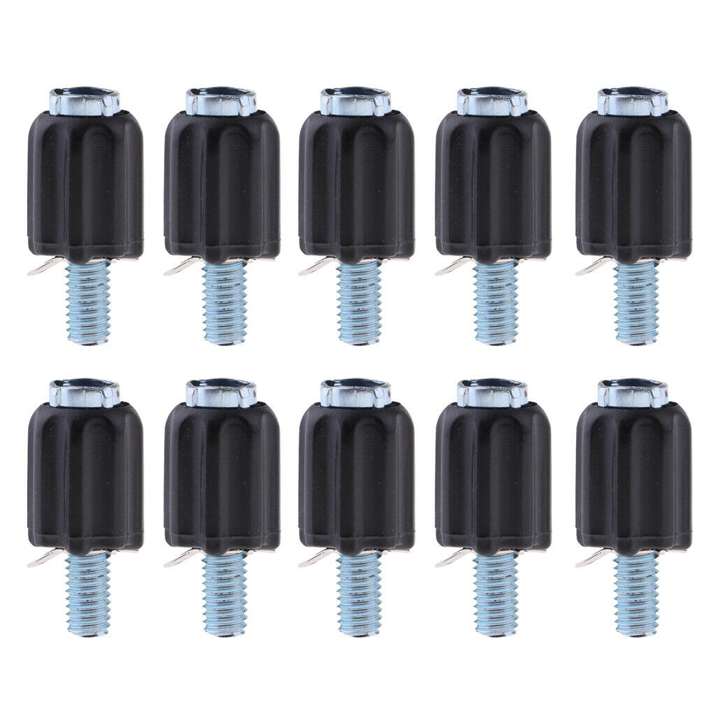 10pcs Bike Brake Disc Adjustment Screw Derailleur Thumb Shifter