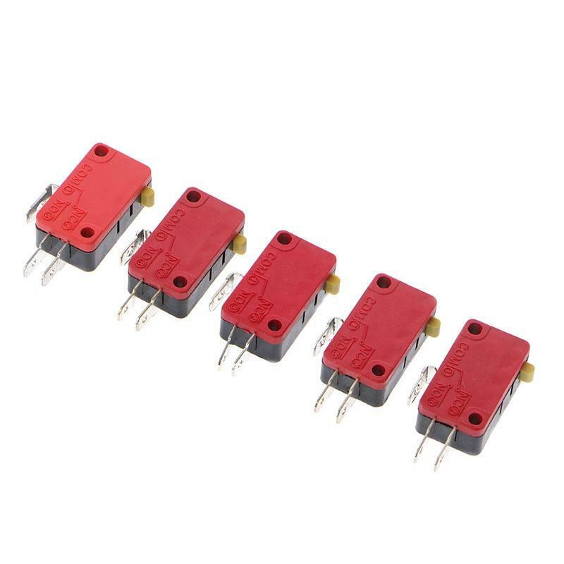 5 Pcs/Set 5 Colors 60mm Round Push Button Switch For Game Player Arcade Joystick