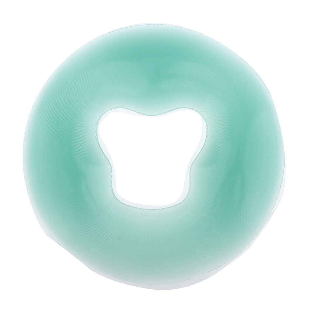 Salon Silicone SPA Massage Pillow Face Relax Cushion Reusable Washable Green