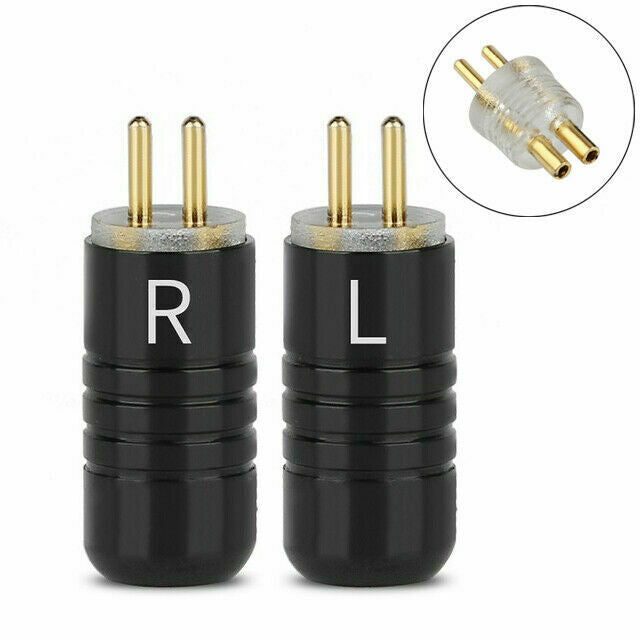5PCS 0.78mm Earphone Pins Solder Wire Connector For JH Audio JH16 JH11 Pro Black