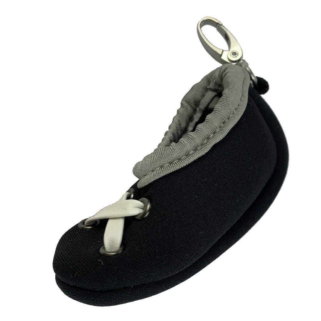 Black Golf Ball Holder 2-Ball Storage Pouch Golfer Balls Case Pack Club Giveaway