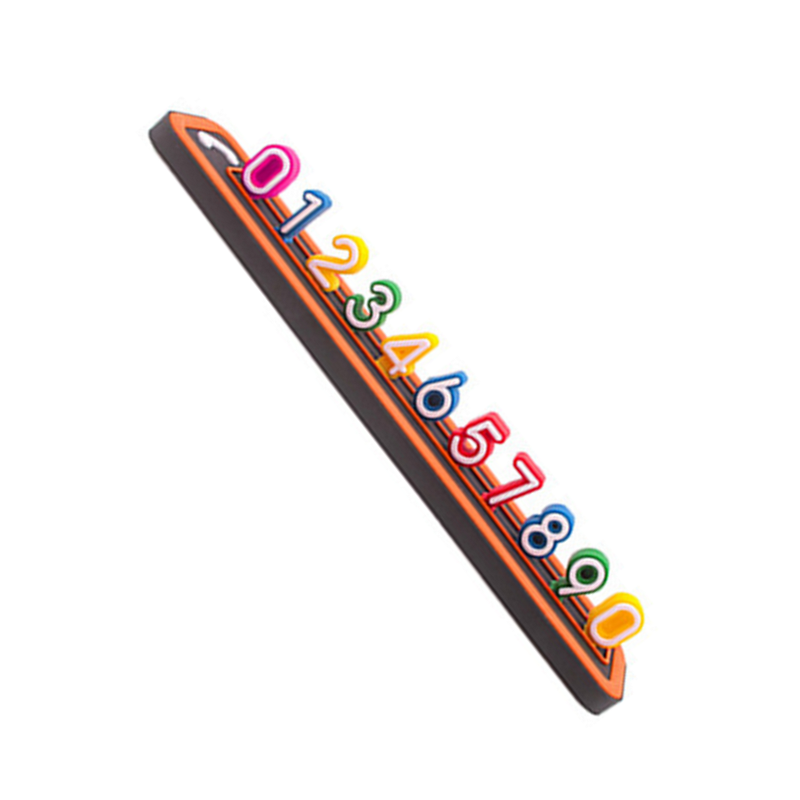 Automobile Accessories Multicolor Car Temporary Parking Phone Number Card Plate
