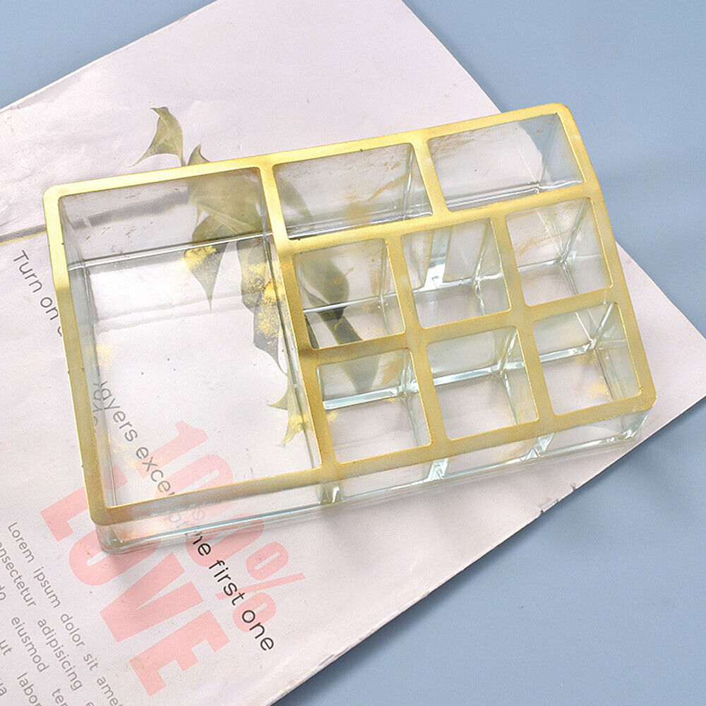DIY Silicone Mold Lipstick Storage Holder Box Display Container Epoxy Casting