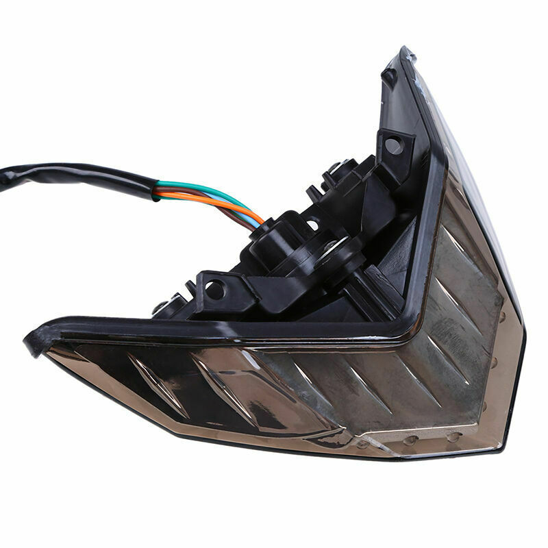 Tail Brake Turn Signal Integrated LED Light for 13-14 Kawasaki Ninja EX300 Smoke