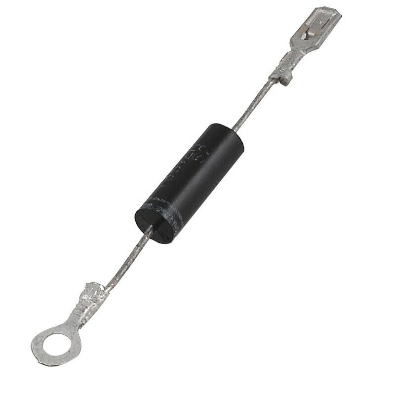 10X(Black 12KV 350mA 2 Pin Single Way High Voltage T3512H Diode Rectifier D9I9)