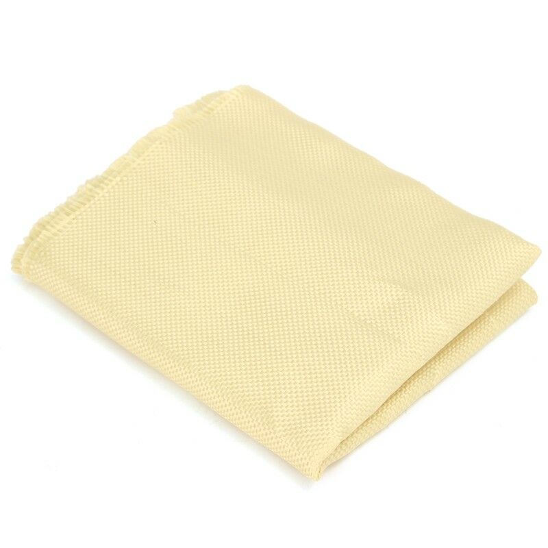 Fabric Woven Aramid Fiber Cloth Plain 100cm/39.4'' Yellow