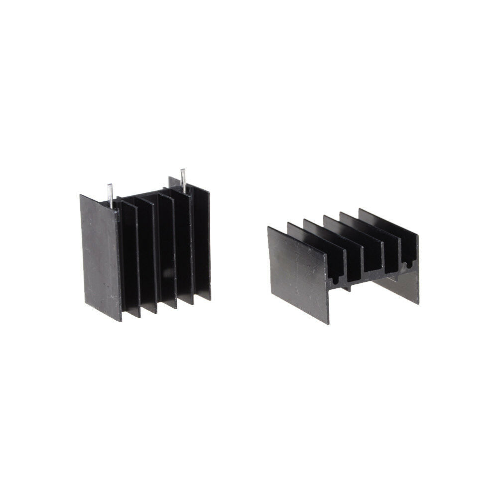 10Pcs 25*23*16MM TO220 Transistor Aluminum Radiator Heat Sink With 2Pi.l8