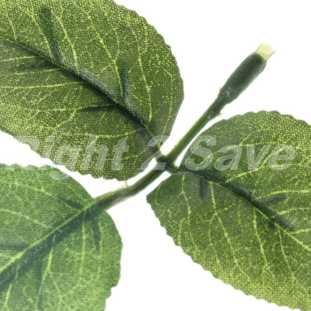 Artificial Silk Green Leaf Rose Leaves 100pcs Decorative Flowers&Wreaths Wedding