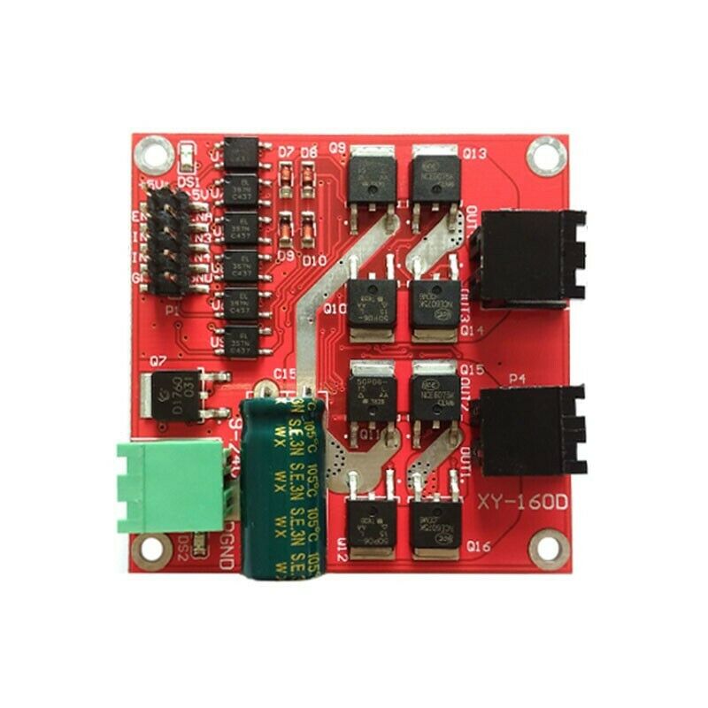 12V/24V Dual Dc Motor Drive Module 160W 7A Pwm H Bridge L298 Logic Control Board