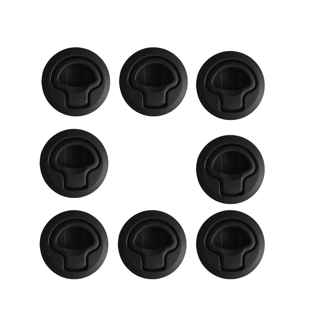 8pcs 2'' Flush Door Pull Locker Hatch Latch Marine Boat Pull Lift Handle