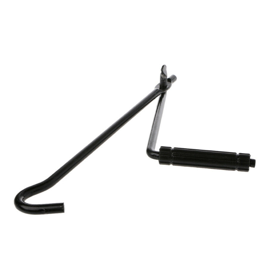 1 Pcs Black Durable Tire Wheel Jack Lug Wrench Rocker Emergency Wheel Changes