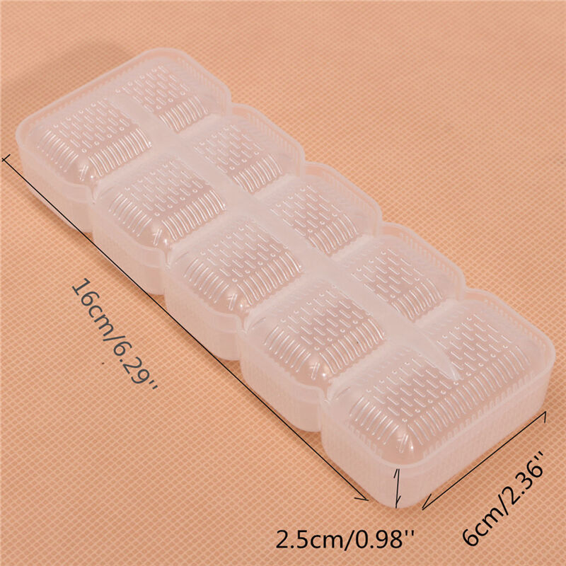 Japan Nigiri Sushi Mold Rice Ball 5 Rolls Maker Non Stick Press Bento Tool.l8