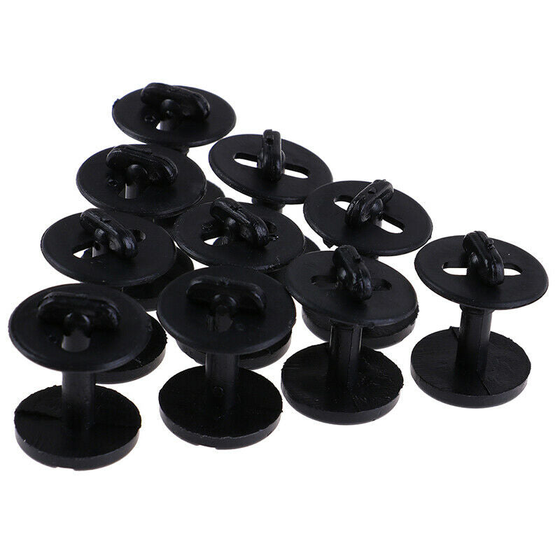 10X Floor Carpet Mat Clips(Twist Lock With Washers)Automobile Replace FaJ Lt