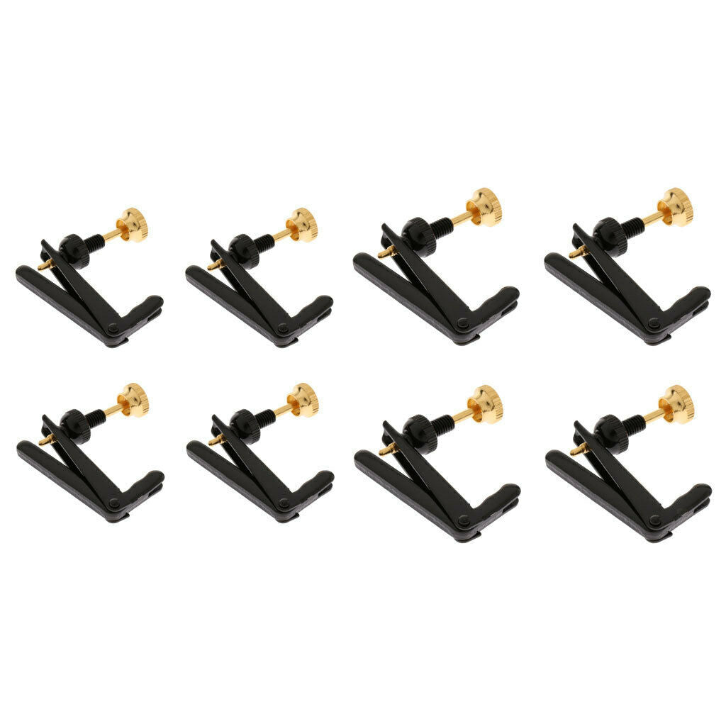 4pcs Cello Fine Tuners String Adjusters for Violin Cello Accessories 4-4-3-4