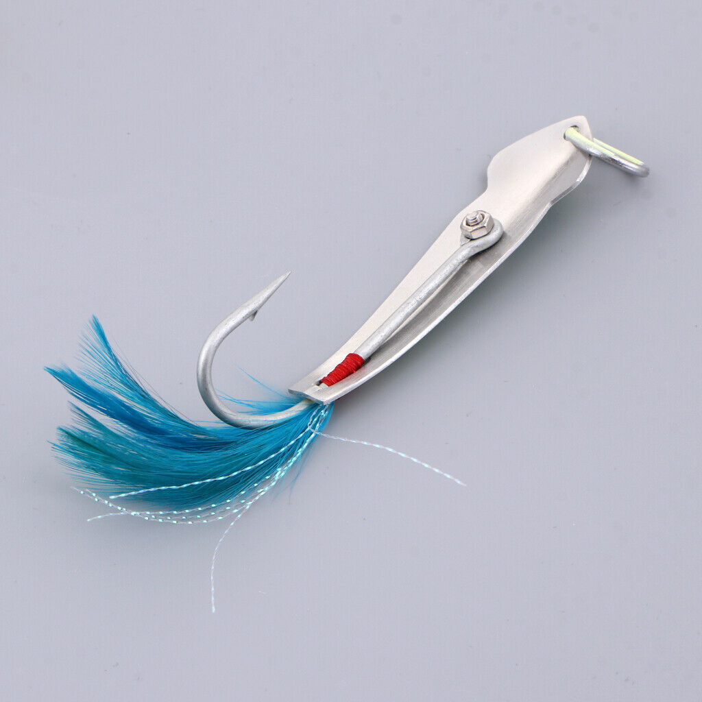 Mackerel Feathers Baits Lures Sea Fishing Rigs Tackle Saltwater Fishing