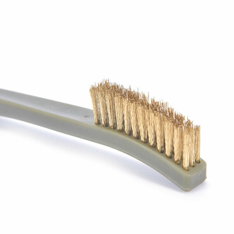Steel Mini Double-end Wire Polishing Brush Metal Cleaning Rust Brush Gas Stove