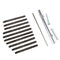Steel Kalimba Mbira 10 Keys Thumb Piano Bridge Saddle Set DIY Handworking